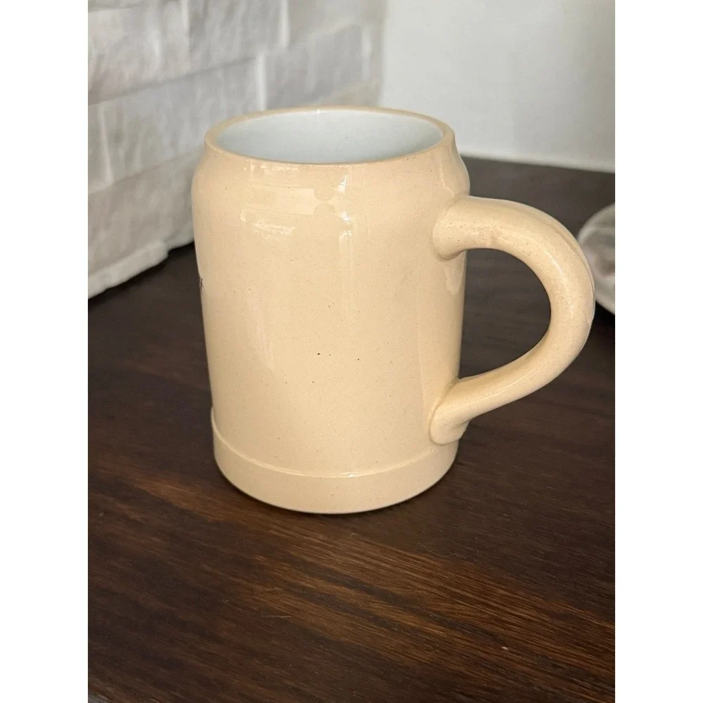 Vintage Stoneware Beer Stein Plattdütsches Volksfest Brands Park Souvenir 1906